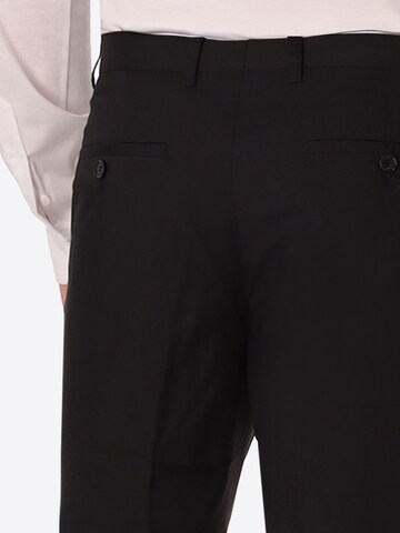 Regular Pantalon à plis 'Alabastro' Distretto12 en noir