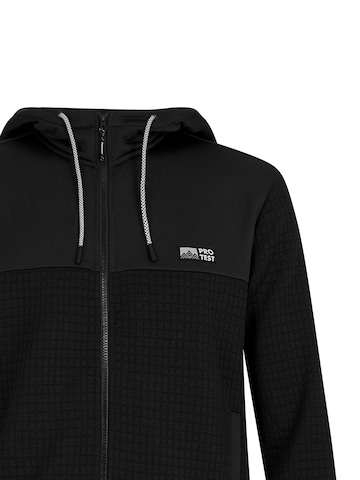 PROTEST Sweatjacke 'PRTBopton' in Schwarz