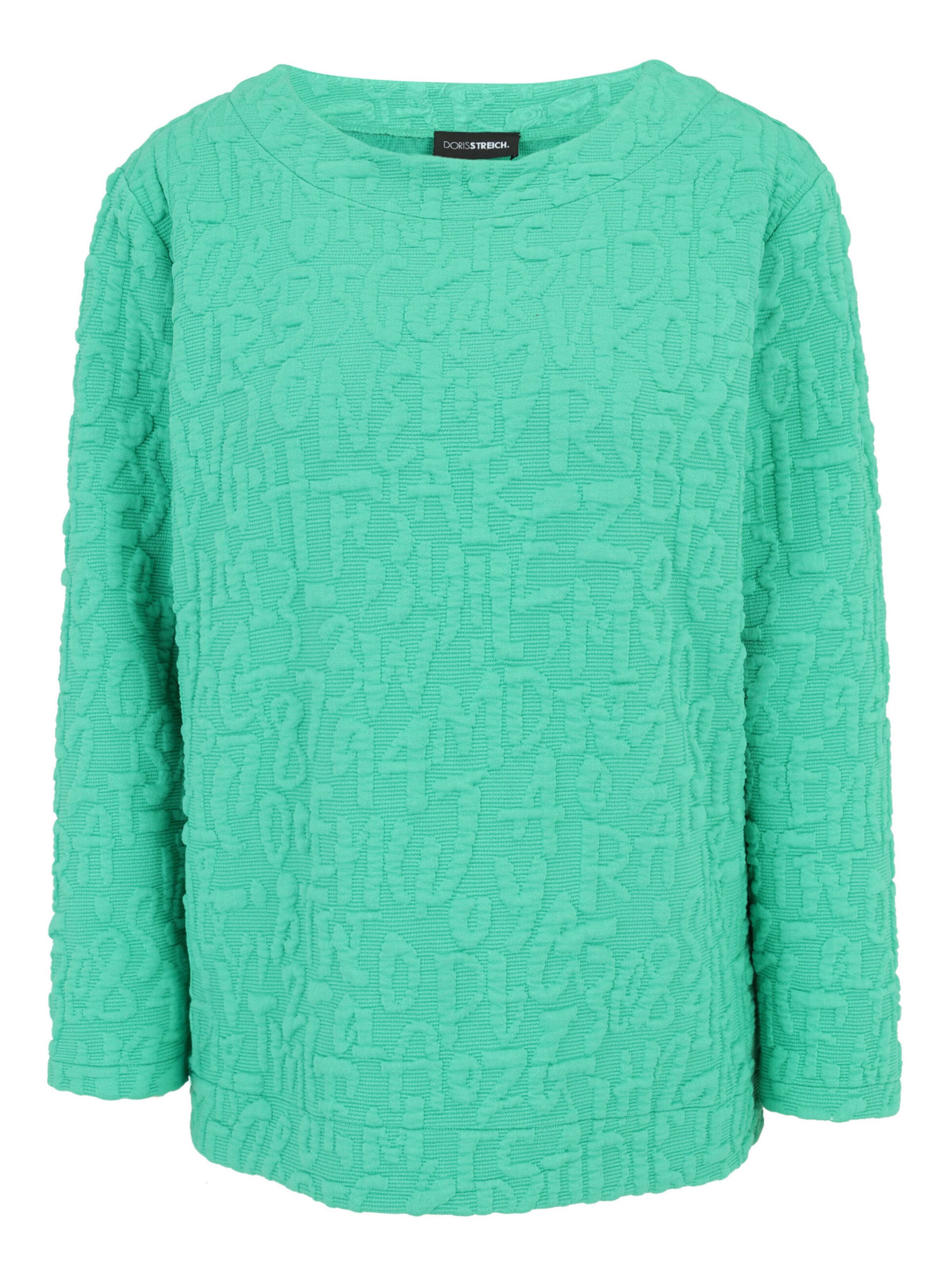 Doris Streich Sweatshirt in Grün: Vorderseite