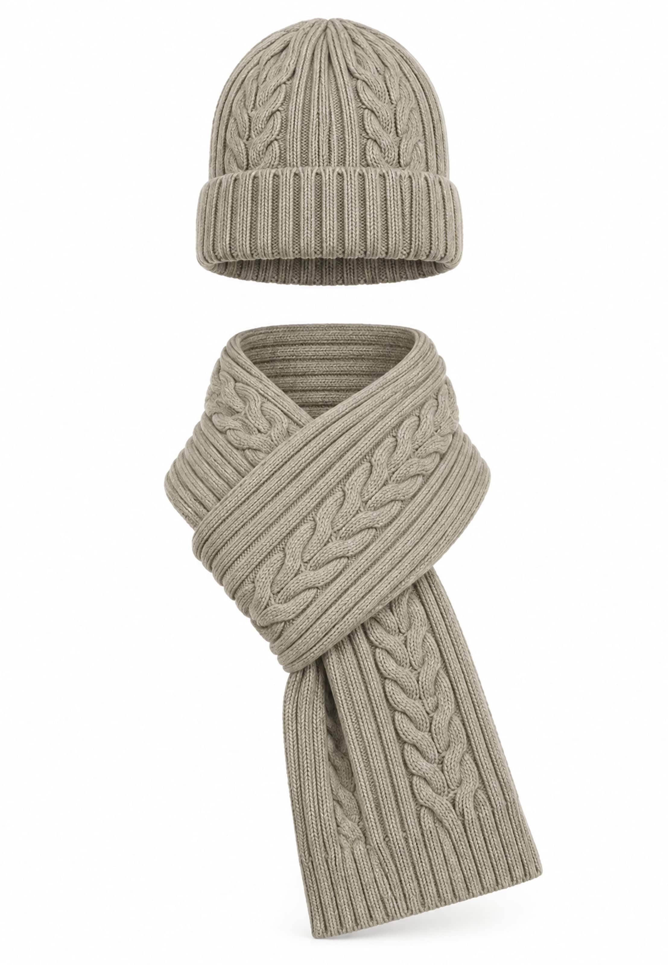 Felix Hardy - Gorros em bege: frente