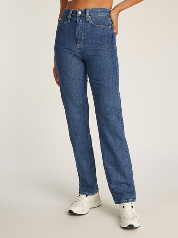 Calvin Klein Jeans Обычный Джинсы в Синий: спереди