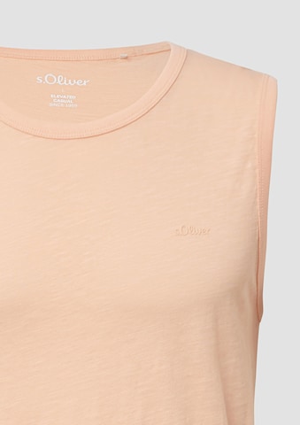 T-Shirt s.Oliver en orange