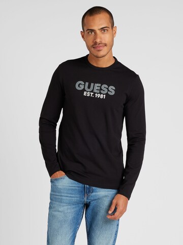 GUESS Shirt in Schwarz: Vorderseite