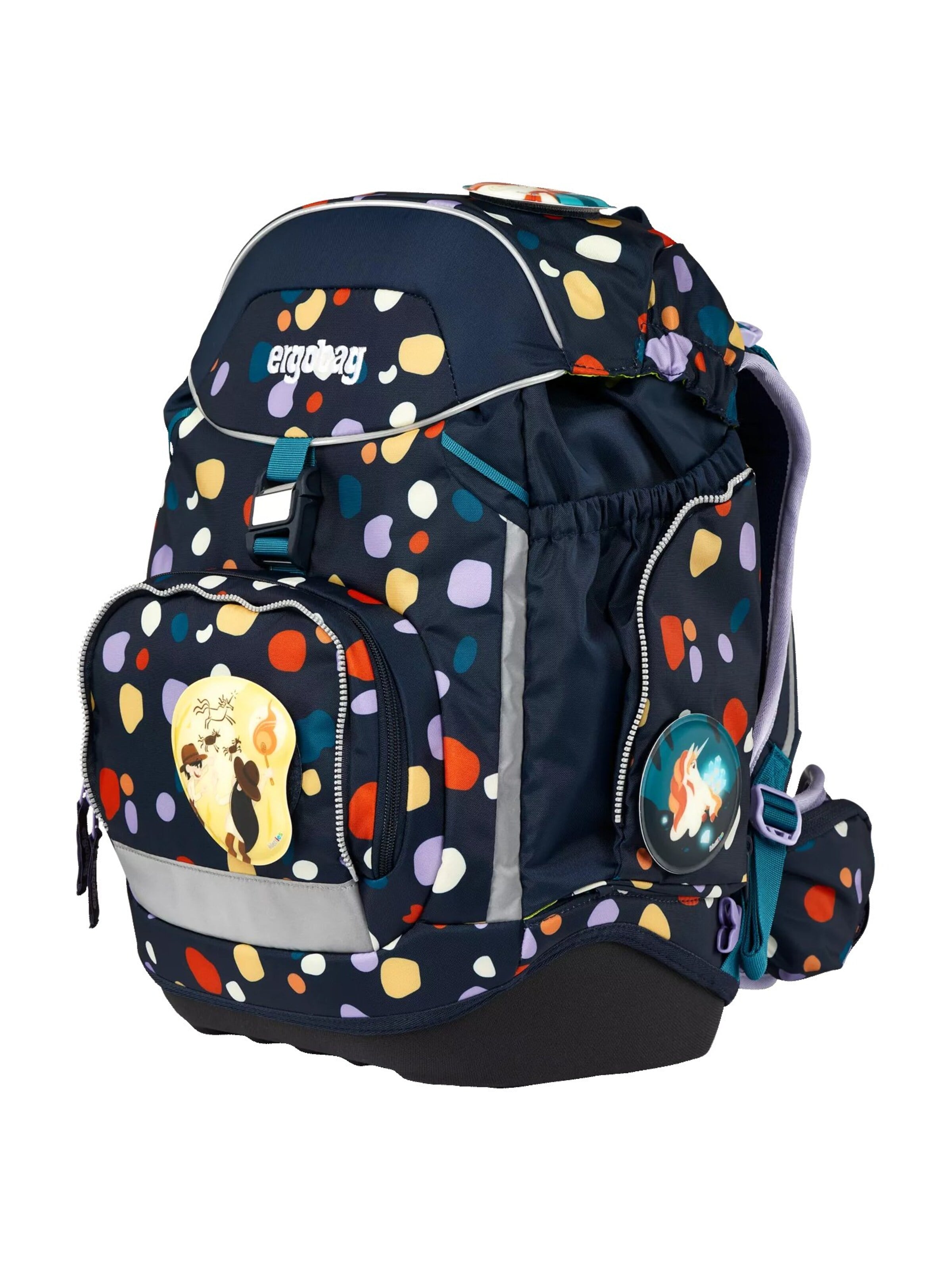 ergobag Backpack 'Schulranzen-Set pack Set' in Blue