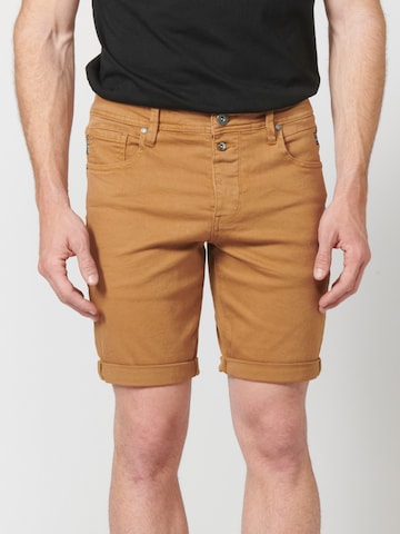 KOROSHI Slimfit Shorts in Grau: predná strana