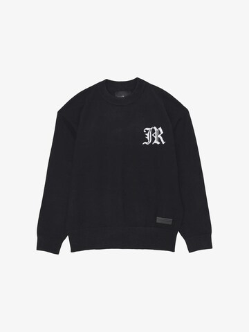 John Richmond Pullover 'JR' in Schwarz: Vorderseite