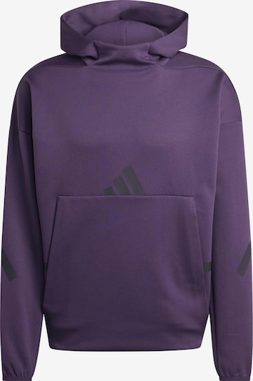 Sportinio tipo megztinis 'Z.N.E.' iš ADIDAS SPORTSWEAR, spalva – gervuogių spalva / juoda, Prekių apžvalga