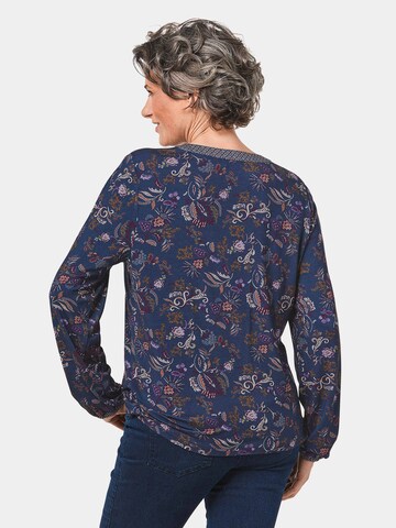 Goldner Blouse in Blauw