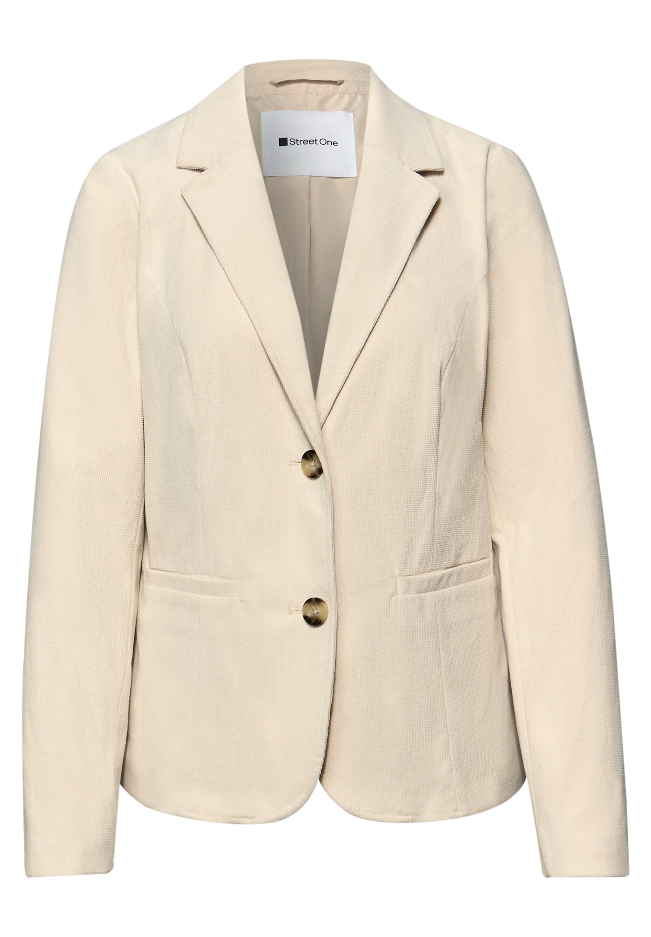 STREET ONE Blazer in Beige: front