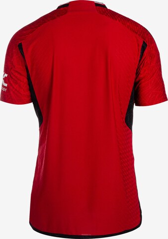 T-Shirt fonctionnel 'Manchester United 2023/2024' ADIDAS PERFORMANCE en rouge