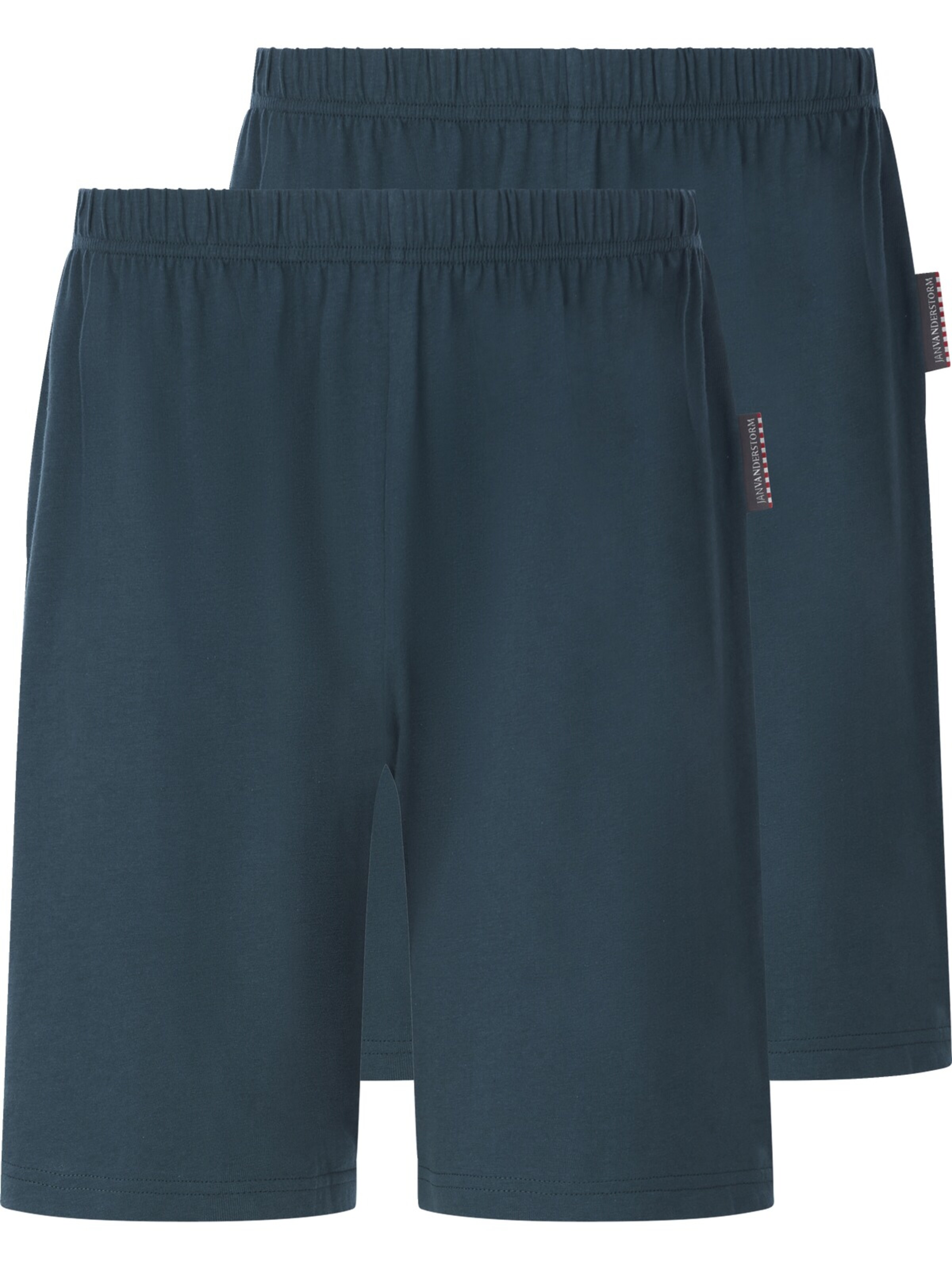 Jan Vanderstorm Pajama Pants 'Tiemu' in Blue: front