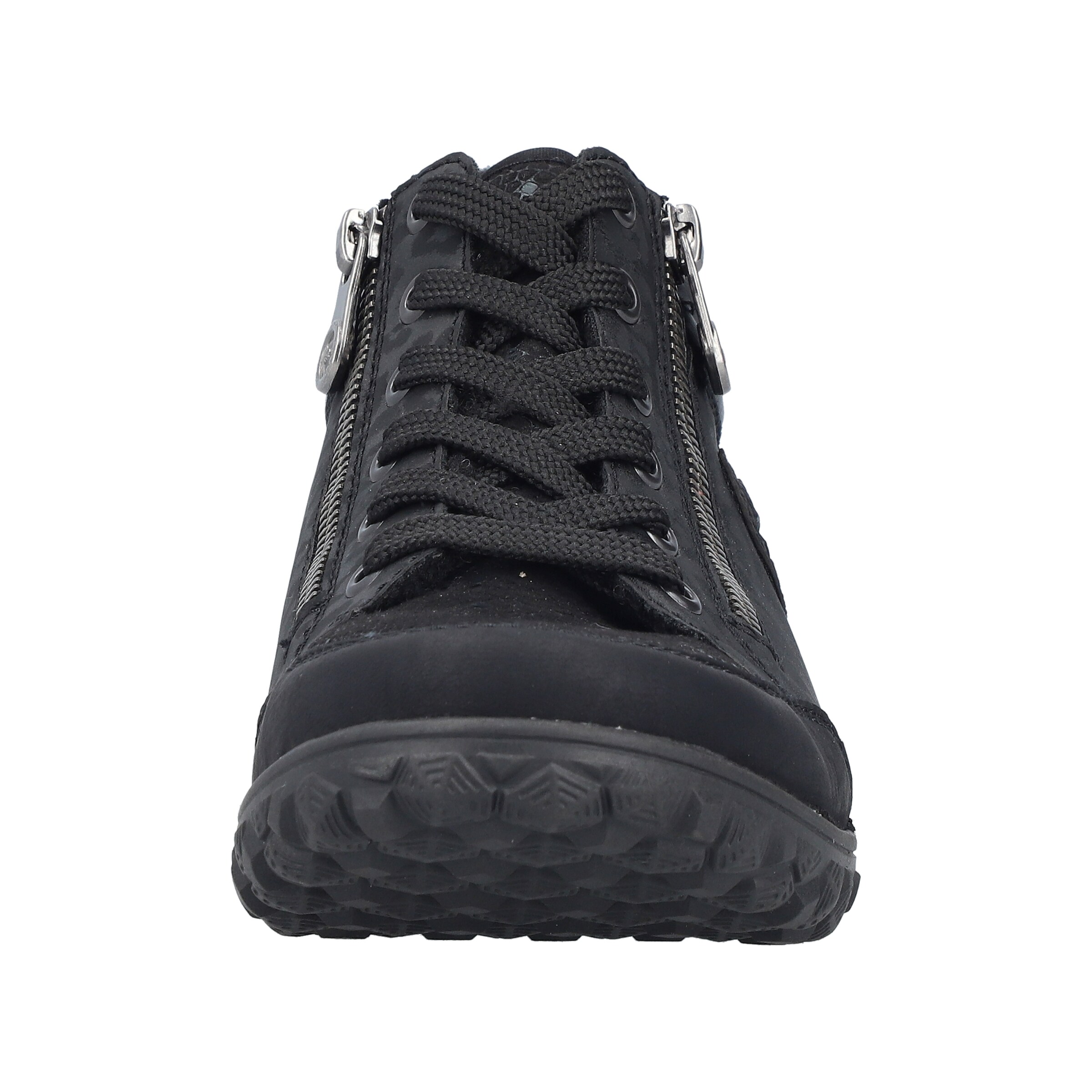 Rieker Schnürstiefelette in Schwarz