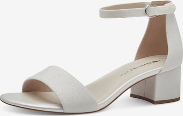 TAMARIS Sandals in White: front