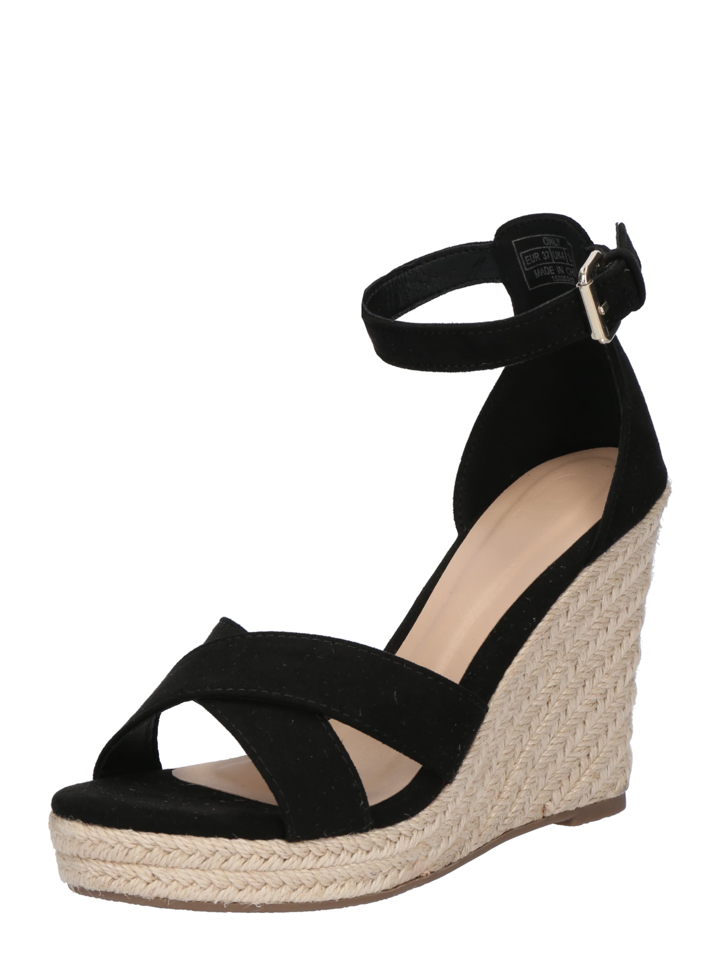 ONLY Sandals 'ONLAMELIA-18' in Black: front