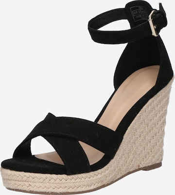 ONLY Sandal 'ONLAMELIA-18' in Black: front