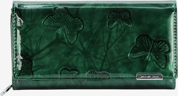 Jennifer Jones Portemonnaie in Grün: Vorderseite