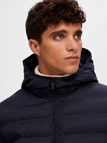 SELECTED HOMME Between-season jacket 'SLHBARRY' in Blue