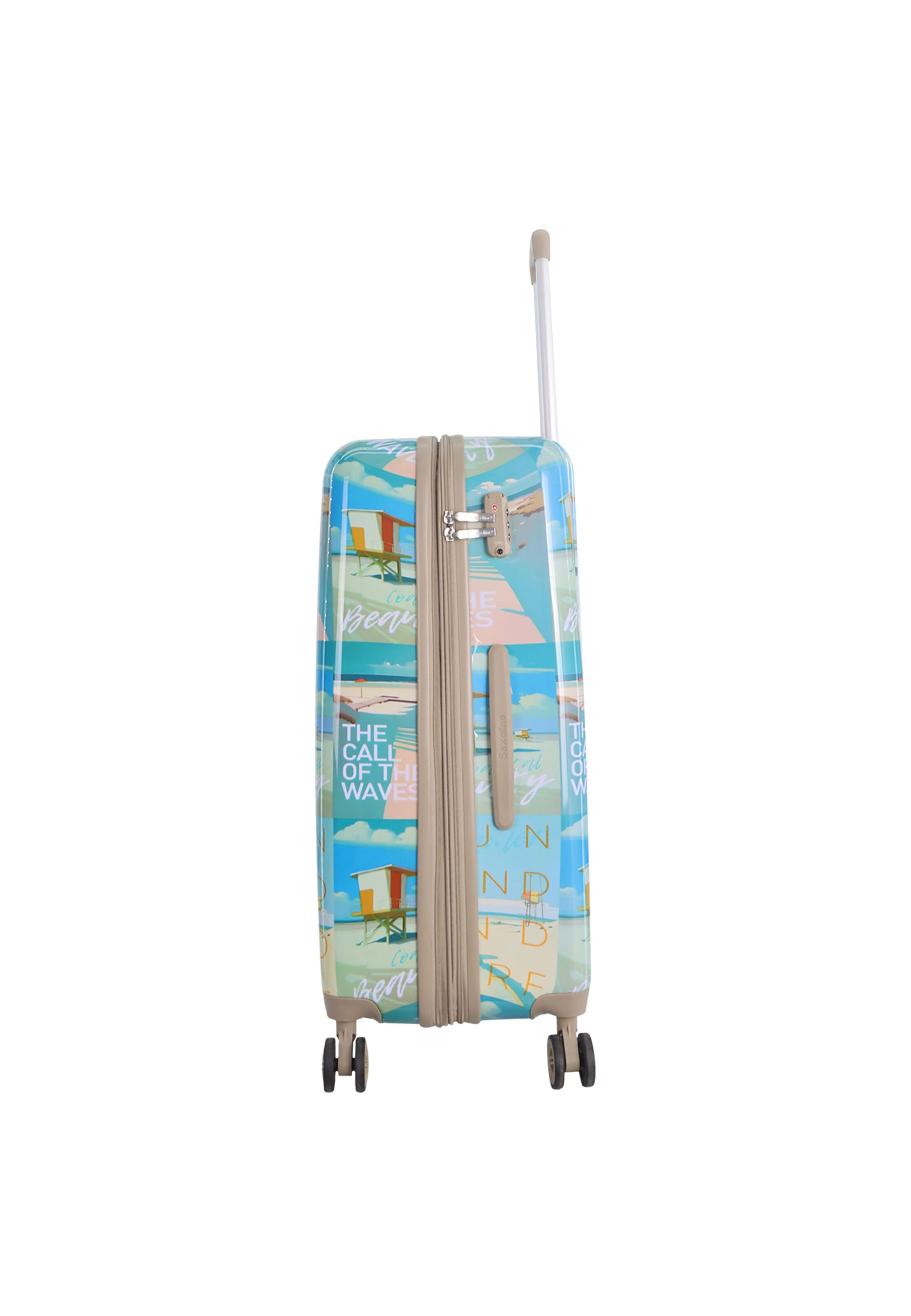 Saxoline Suitcase 'Coastal Beauty' in Mixed colors