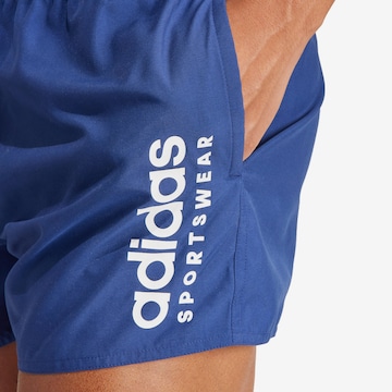 ADIDAS PERFORMANCE Athletic Swim Trunks 'Essential' in Blue