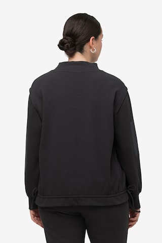 Ulla Popken Sweatshirt in Zwart