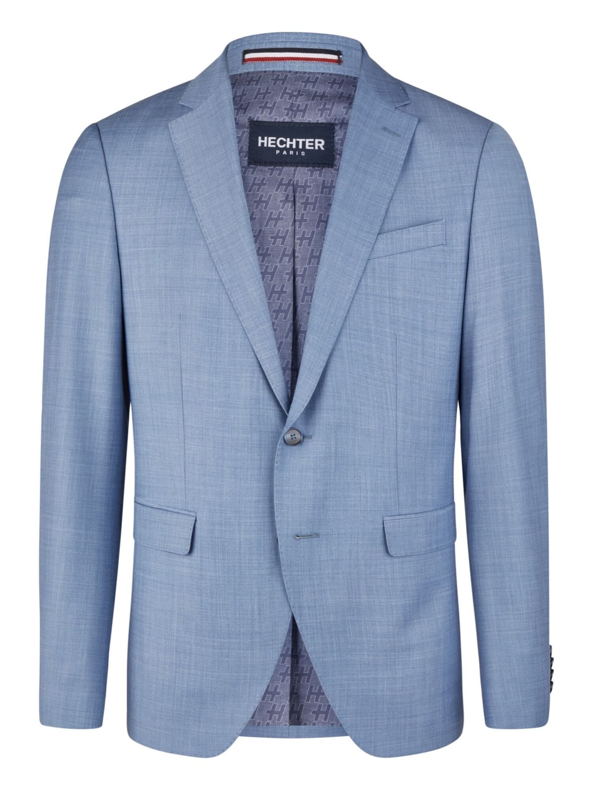 HECHTER PARIS Regular Pak in Blauw: voorkant