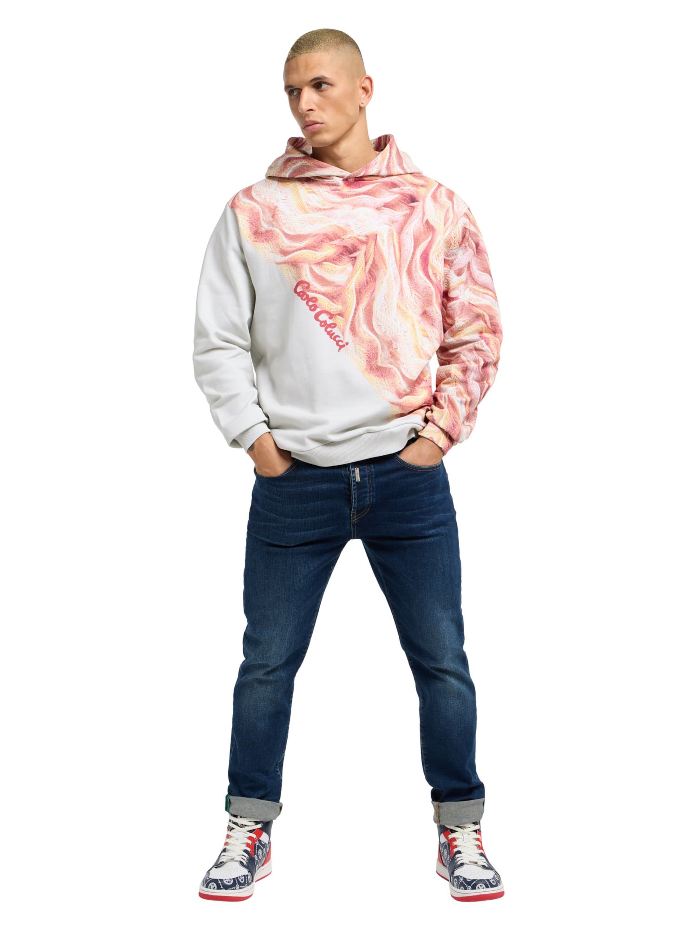 Sweat-shirt 'Draicchio' Carlo Colucci en blanc