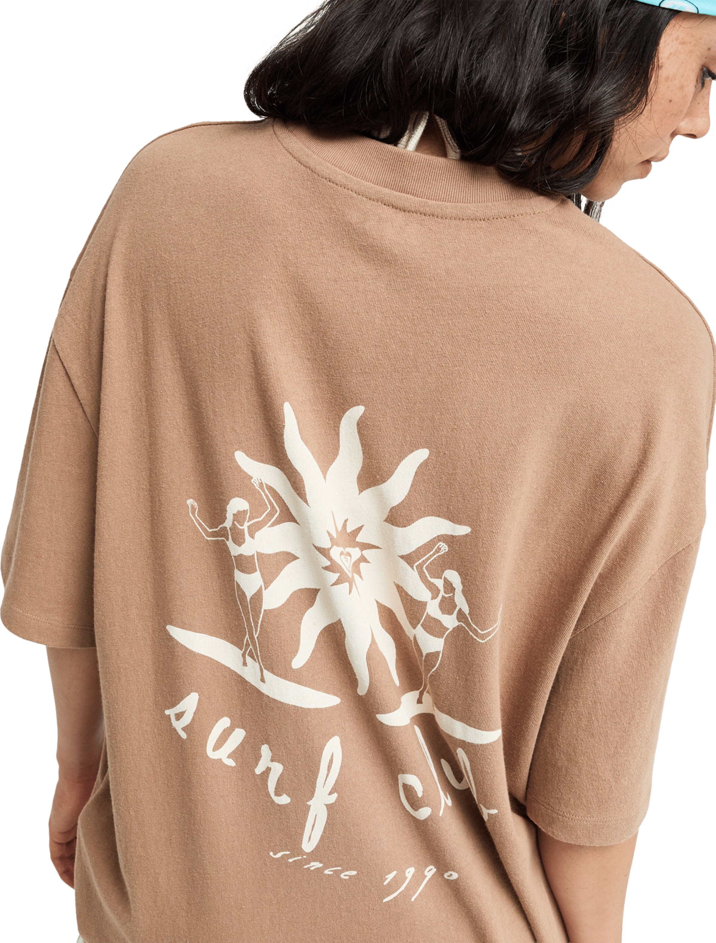 ROXY Shirt 'My Boyfriend' in Beige