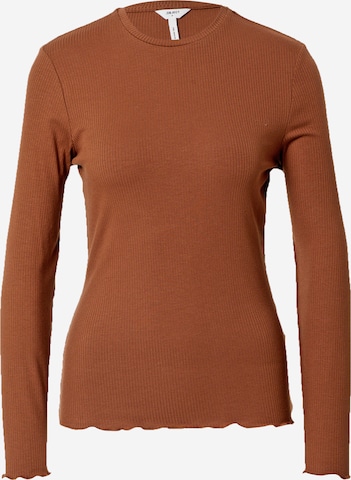 OBJECT Shirt 'JAMIE' in Brown: front