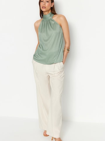 Trendyol Top 'Blouse' | zelena barva