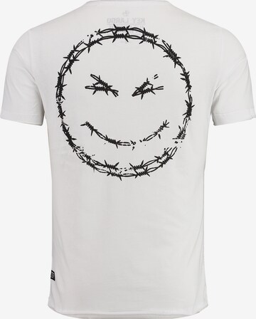 T-Shirt 'MT THINK' Key Largo en blanc