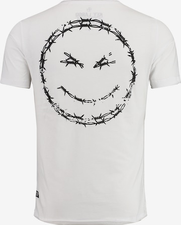 T-Shirt 'MT THINK' Key Largo en blanc