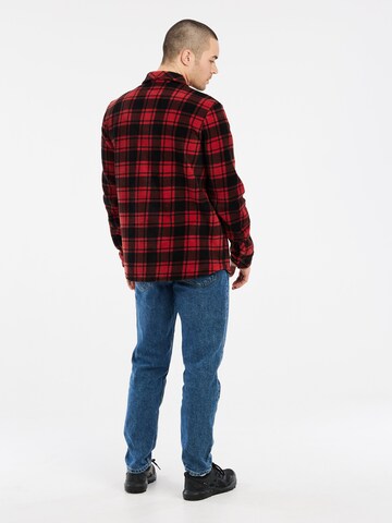 PROTEST Shirt 'PRTOUTWELL'‌‌‌‌‌‌‌‌ in Rot