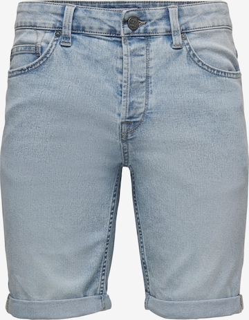 Only & Sons Regular Jeans 'Ply' in Blauw: voorkant