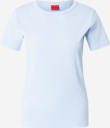 T-shirt 'Deloris' HUGO en bleu : devant