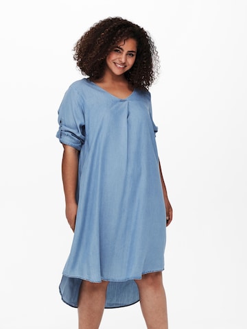 ONLY Carmakoma Jurk 'Jemma' in Blauw: voorkant