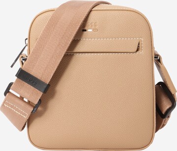 BOSS - Bolso de hombro 'Ray' en beige: frente