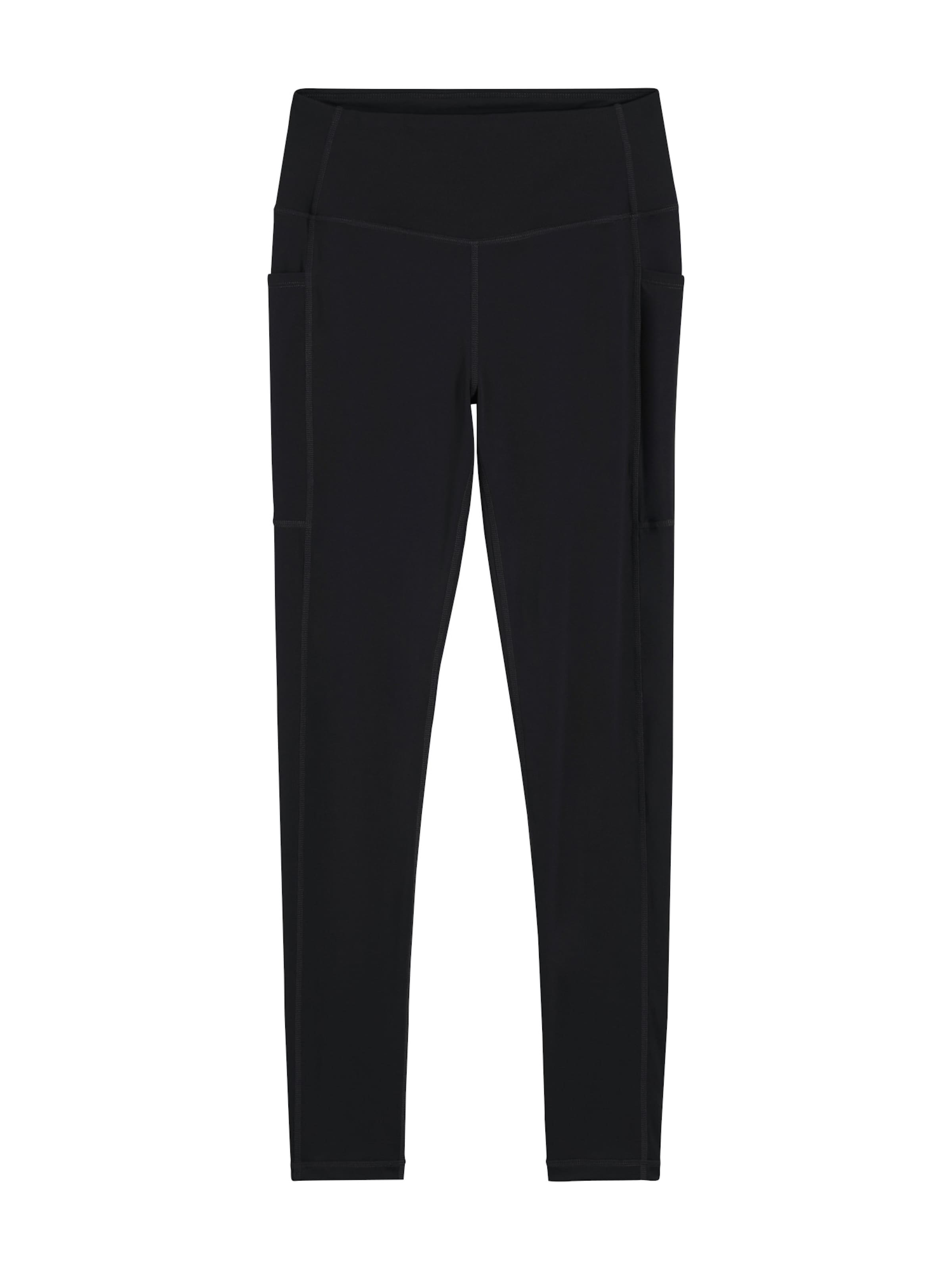 bonprix Skinny Sporthose in Schwarz: Vorderseite