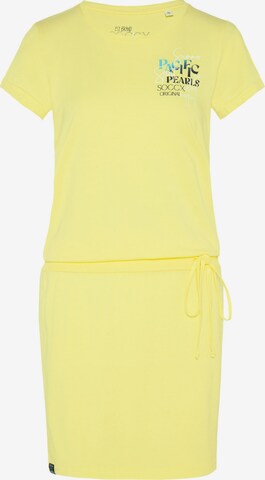 Soccx Dress in Yellow: front