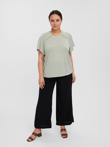 Vero Moda Curve T-shirt 'JUNE' i grön