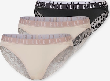ELLE Slip ' ELLE LACE ' in Mixed colours: front