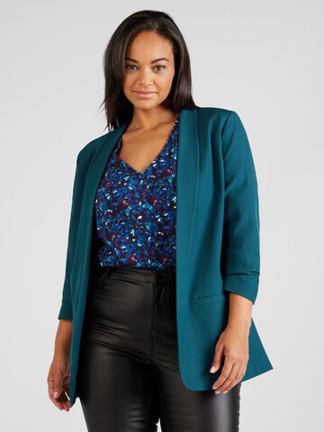 ONLY Carmakoma - Blazer 'ELLY' em verde: frente