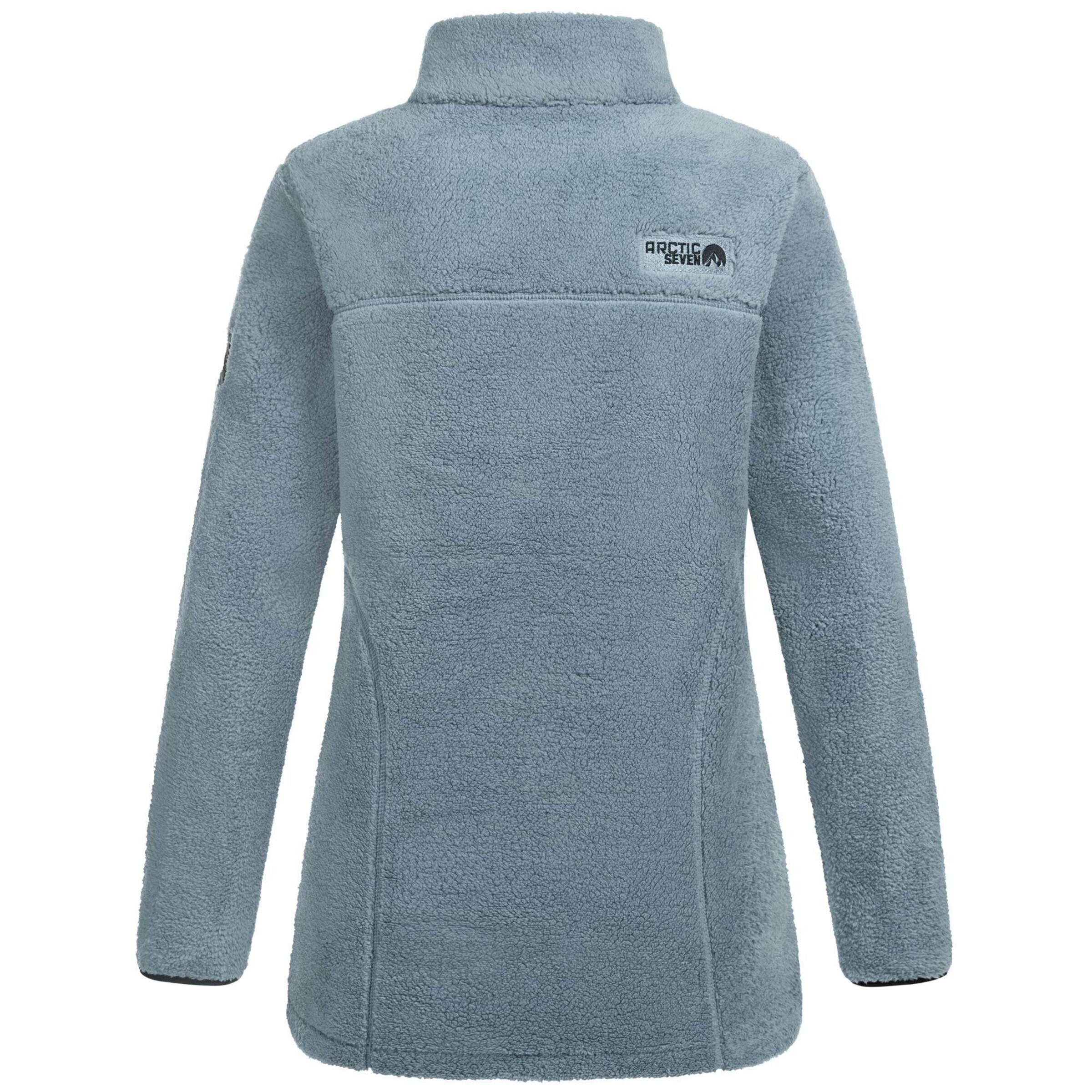 Arctic Seven Fleece jacket 'AS416' in Blue