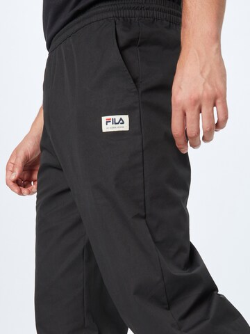 FILA Tapered Broek in Blauw