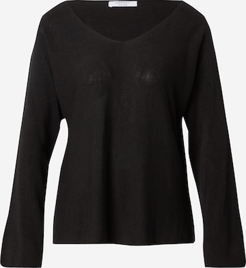 ZABAIONE Sweater 'Jade' in Black: front