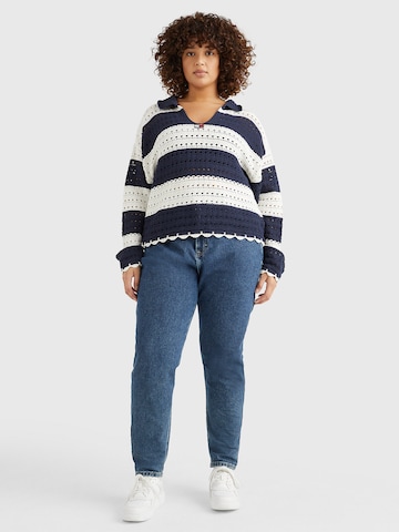 Tommy Jeans Curve Jumper in Blau