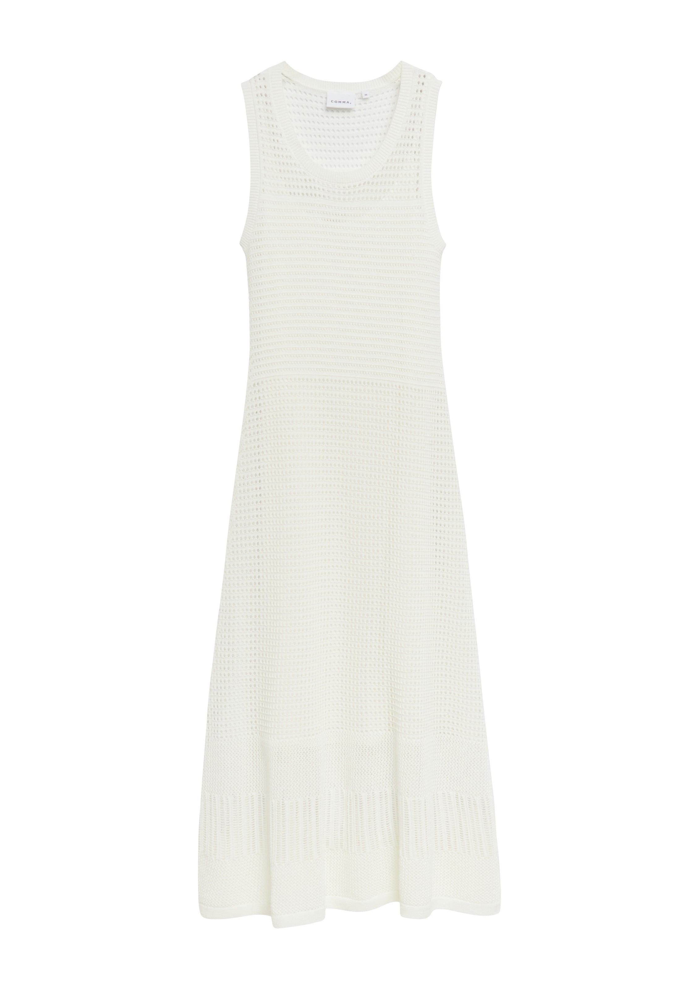 COMMA Kleid in Beige: Vorderseite