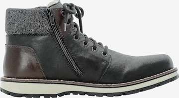 Rieker Lace-Up Boots in Black