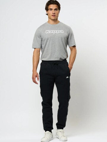 KAPPA Tapered Bukser 'Banda Braxas' i sort
