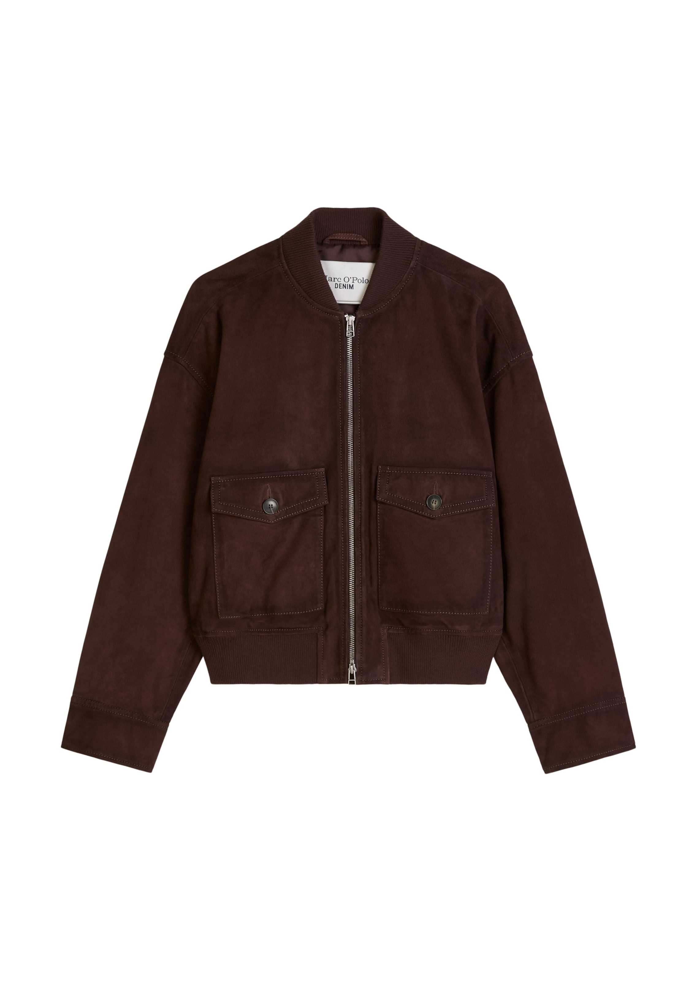 Marc O'Polo DENIM Jacke in Braun: Vorderseite