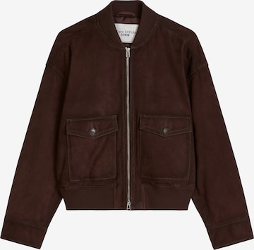 Veste mi-saison Marc O'Polo DENIM en marron : devant